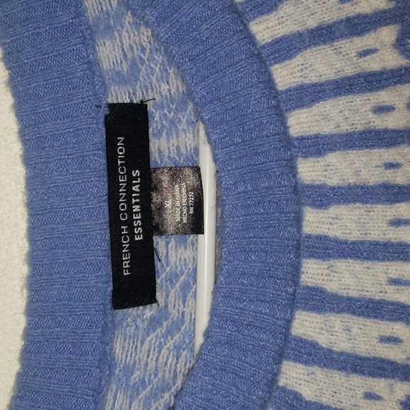 French Connection Essentials Fair Isle Sweater Size XL - Picture 3 of 5